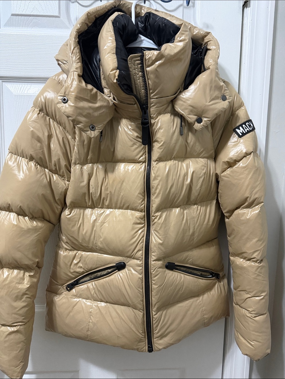 Mackage Madalyn Beige Puffer